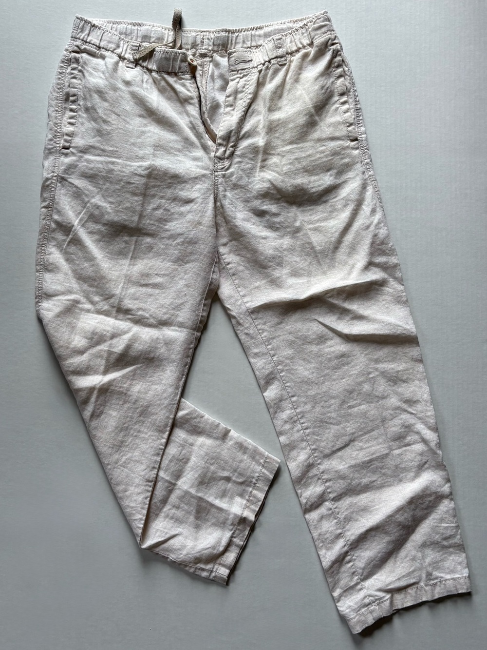Tommy Bahama Mens Medium Relax 100% Linen Pants Cream